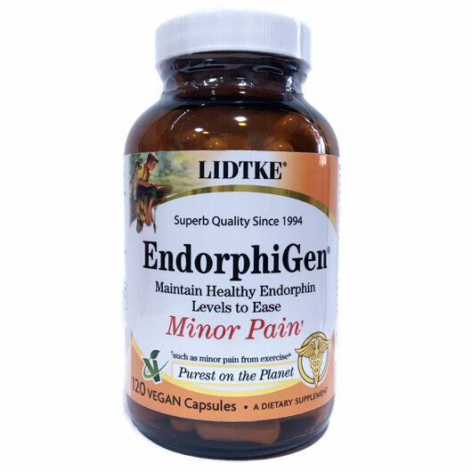 Основне фото товара Endorphigen Основне фото товара Lidtke, Endorphigen, Ендорфіген, 120 капсул