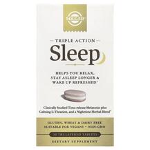 Підтримка сну Sleep Triple Action Solgar 30 таблеток Підтримка сну Sleep Triple Action Solgar 30 таблеток