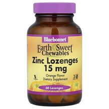 Zinc Lozenges 15 mg Цинк Bluebonnet Nutrition 60 пастилок