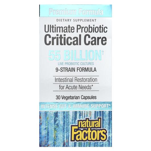Основне фото товара Ultimate Probiotic Critical Care 55 Billion CFU, Пробіотики, 30 к
