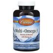 Фото товара Multi + Omega-3 Фото товара Carlson, Омега 3, Multi + Omega-3, 120 капсул