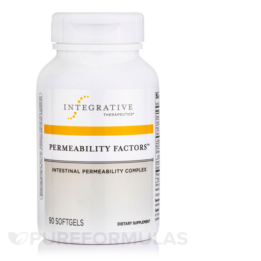 Основне фото товара Permeability Factors Основне фото товара Permeability Factors, Підтримка кишківника, 90 капсул