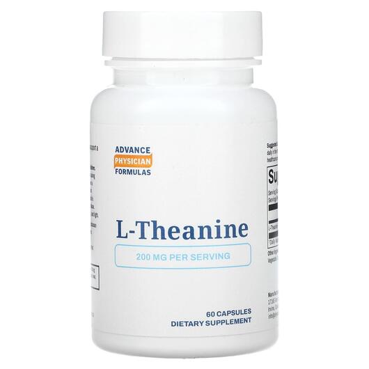 Основне фото товара L-Theanine 200 mg Основне фото товара L-Theanine 200 mg, L-Теанін 200 мг, 60 капсул