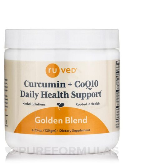 Основное фото товара Golden Blend Основное фото товара Ruved, Экстракт корня куркумы, Golden Blend, 120 г