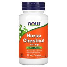 Horse Chestnut 300 mg Конский каштан NOW Foods 90 капсул Horse Chestnut 300 mg Конский каштан NOW Foods 90 капсул