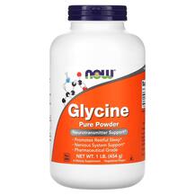 Glycine Pure Powder Глицин в порошке NOW Foods 454 г Glycine Pure Powder Глицин в порошке NOW Foods 454 г