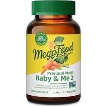 Prenatal Multi Baby & Me 2 Пренатальные витамины MegaFood Prenatal Multi Baby & Me 2 Пренатальные витамины MegaFood