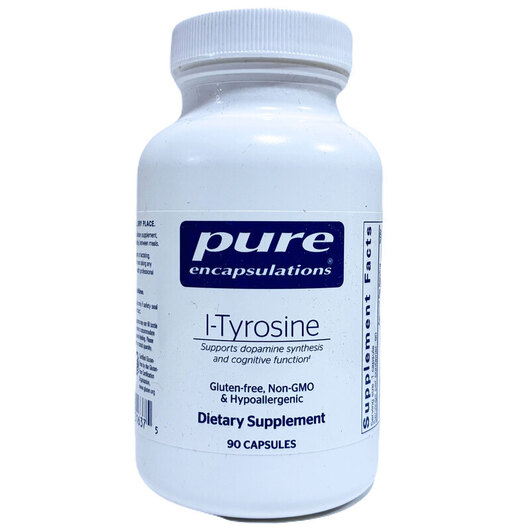 Основное фото товара Pure Encapsulations, L-Тирозин, L-Tyrosine, 90 капсул