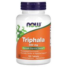 Triphala 500 mg 120 Трифала 500 мг NOW Foods 120 таблеток Triphala 500 mg 120 Трифала 500 мг NOW Foods 120 таблеток