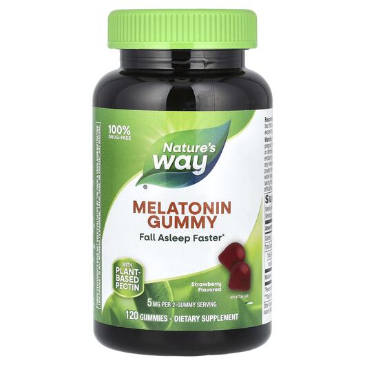 Основное фото товара Melatonin Gummies Strawberry 2.5 mg Основное фото товара Мелатонин, Melatonin Gummies Strawberry 2.5 mg, 120 таблеток