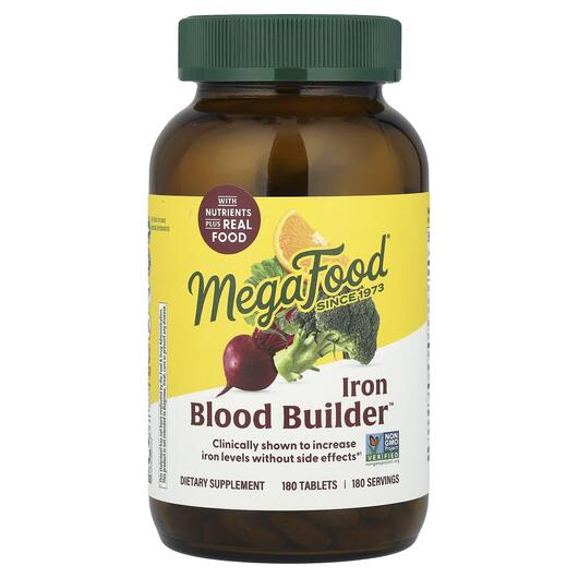 Основное фото товара Blood Builder Iron & Multivitamin Supplement Основное фото товара Blood Builder Iron & Multi, Комплекс для сердца и сосудов, 18