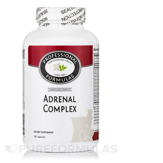Основное фото товара Adrenal Complex Основное фото товара Поддержка надпочечников, Adrenal Complex, 180 капсул