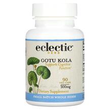 Gotu Kola 300 mg Готу Кола 300 мг Eclectic Herb 90 капсул