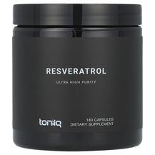 Resveratrol Ресвератрол Toniiq 180 капсул