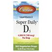 Фото товара Carlson, Витамин D3, Super Daily D3, 10.3 мл