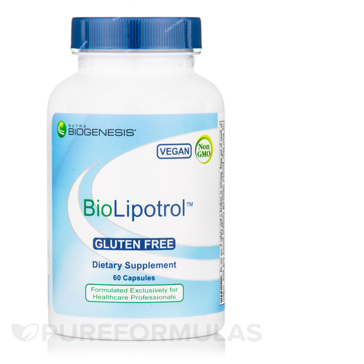 Основное фото товара Nutra BioGenesis, Витамин B3 Ніацин, BioLipotrol, 60 капсул