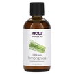 Фото товару NOW Foods, Pure Essential Oil Lemongrass, Ефірна олія, 118 мл