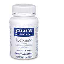 Лікопен Lycopene 20 mg Pure Encapsulations 60 капсул