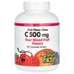 Фото товару Chew C 500 mg Four Mixed Fruit Фото товару Chew C 500 mg Four Mixed Fruit, Вітамін C Жувальний, 90 Wafers