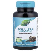 DGL Солодка 75 мг Ultra DGL Ultra 75 mg 90 Vegan Nature's