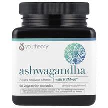 Ashwagandha 1000 mg Ашваганда Youtheory 60 капсул Ashwagandha 1000 mg Ашваганда Youtheory 60 капсул