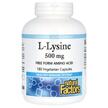 Фото товара L-Lysine 500 mg Фото товара L-Лизин 500 мг, L-Lysine 500 mg 180 Vegetarian, 180 капсул