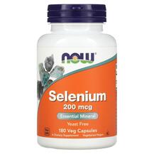 Selenium 200 mcg Селен 200 мкг NOW Foods 180 капсул Selenium 200 mcg Селен 200 мкг NOW Foods 180 капсул