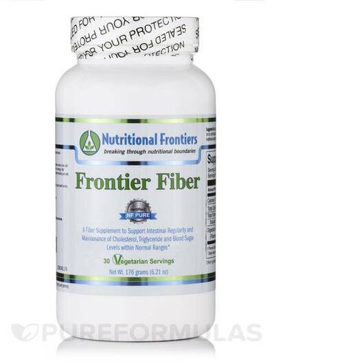 Основне фото товара Frontier Fiber Powder Основне фото товара Nutritional Frontiers, Frontier Fiber Powder, Клітковина, 176 г