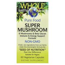 Super Mushroom Грибы Natural Factors 60 капсул