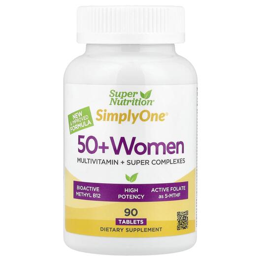 Основное фото товара Simply One 50+ Women Multivitamin with, Витамины для женщин, 90 т