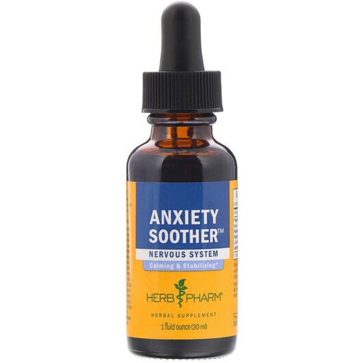 Основне фото товара Anxiety Soother Основне фото товара Herb Pharm, Anxiety Soother, Трави, 30 мл