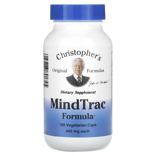 Основное фото товара MindTrac Formula 440 mg Основное фото товара Поддержка мозга, MindTrac Formula 440 mg, 100 капсул