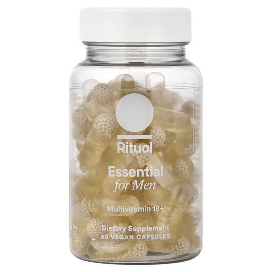 Основне фото товара Essential For Men Multivitamin 18+ Mint Essenced Основне фото товара Essential For Men Multivitamin 18+ Mint, Вітаміни для чоловіків,