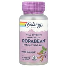 Допа DopaBean Mucuna Pruriens Solaray 60 капсул Допа DopaBean Mucuna Pruriens Solaray 60 капсул