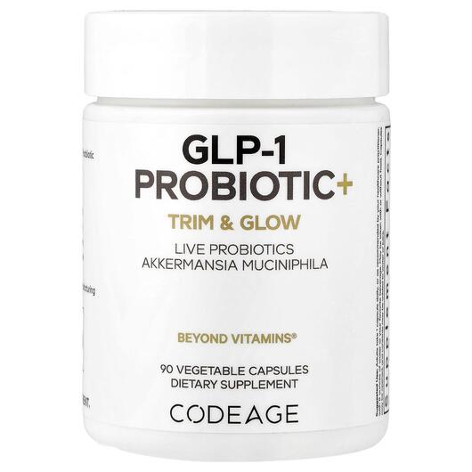 Основне фото товара CodeAge, GLP-1 Probiotic+, GLP-1 гормон, 90 капсул