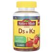 Фото товара Vitamin D3 + K2 Gummies Peach Фото товара Витамины D3 + K2, Vitamin D3 + K2 Gummies Peach, 50 таблеток