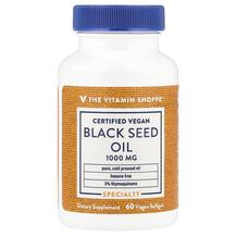 Black Seed Oil 1000 mg Черный тмин TheVitaminShoppe