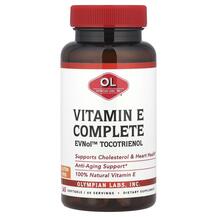 Vitamin E Complete Токотриенолы Olympian Labs 60 Softгeлs Vitamin E Complete Токотриенолы Olympian Labs 60 Softгeлs