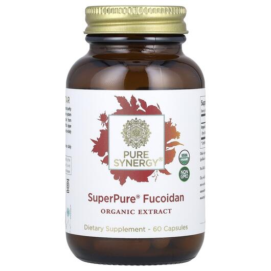 Основне фото товара Pure Synergy, SuperPure Fucoidan, Водорості, 60 капсул
