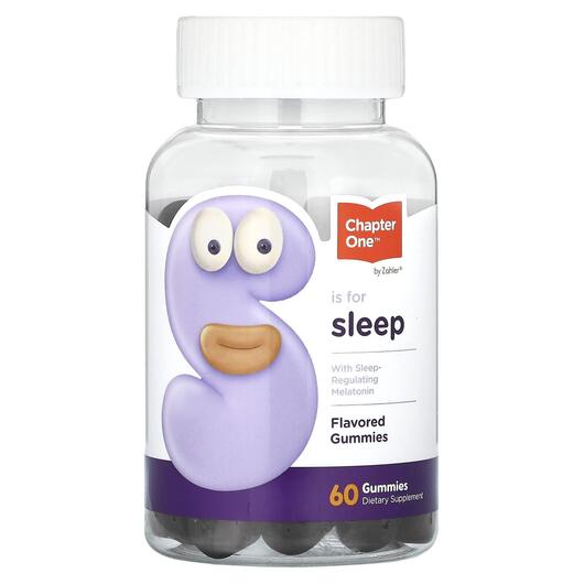 Основное фото товара S Is For Sleep with Melatonin Flavored Gummies Основное фото товара Мелатонин, S Is For Sleep with Melatonin Flavored Gummies, 60 таб