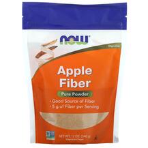 Яблучна клітковина Pure Apple Fiber NOW Foods 340 г