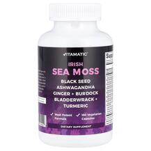 Irish Sea Moss Ирландский морской мох Vitamatic 180 капсул Irish Sea Moss Ирландский морской мох Vitamatic 180 капсул