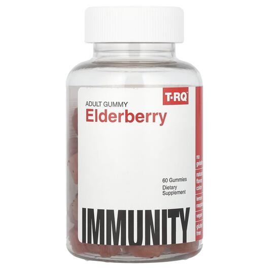 Основне фото товара T-RQ, Elderberry Immunity, Чорна Бузина, 60 цукерок