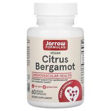 Citrus Bergamot Бергамот 500 мг Jarrow Formulas 60 капсул Citrus Bergamot Бергамот 500 мг Jarrow Formulas 60 капсул