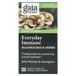 Фото товара Gaia Herbs, Грибы, Everyday Immune Mushrooms & Herbs, 60 капс