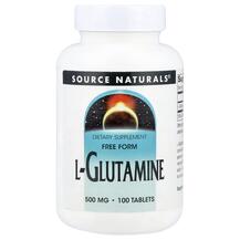 L-Glutamine 500 mg L-Глутамин Source Naturals 100 таблеток L-Glutamine 500 mg L-Глутамин Source Naturals 100 таблеток