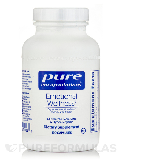 Основное фото товара Emotional Wellness Основное фото товара Pure Encapsulations, Поддержка стресса, Emotional Wellness, 120 к