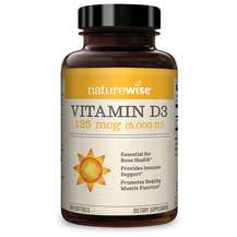 Vitamin D3 125 mcg 5000 IU Витамин D3 5000 МЕ Naturewise