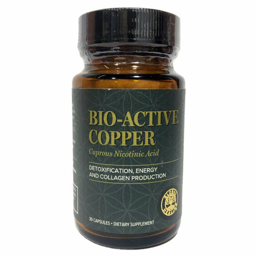 Основне фото товара Global Healing, Bio-Active Copper, Мідь, 30 капсул
