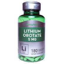 Lithium Orotate 5 mg Литий Оротат 5 мл Piping Rock Lithium Orotate 5 mg Литий Оротат 5 мл Piping Rock